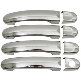 Resim Vw Caddy 2003-2015 Kapı Kolu Seti Paslanmaz Çelik 