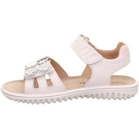 Resim Superfit Sparkle Kız Çocuk Sandalet Çiçekli - Açık Krem 009019-1000 
