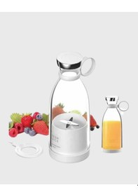 Resim Usb Şarjlı Kablosuz Blender Taşınabilir, Kompakt Ve Çevre Dostu Meyve Sıkıcı - Lisinya 