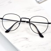 Resim UBK Eyewear Siyah Round Mavi Işık Filtreli Gözlük 