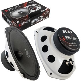 BELTEC AUDIO BL-69 Oto Midrange Oval 6X9 İnç 400 Watt 2 Adet