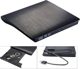 Resim Kenly Harici DVD RW USB 3.0 Sürücü, Ultra İnce CD DVD Yazıcı Okuyucu, Laptop ve PC Uyumlu, Windows ve Mac Destekli 