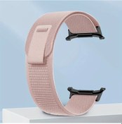 Resim Cloud011 Samsung 47mm Pembe Nylon Kol Saati Kayışı Spor Ve Günlük Kullanım 