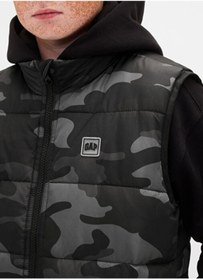 Resim GAP Haki Erkek GAP Erkek Çocuk V-Frch Lw Logo Yelek Model Kodu: 790003001Haki 