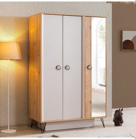 Resim Dolunay Genç Odası, Dolunay Aynalı 3 Kapılı Dolap 