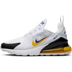 Resim Nike Air Max 270 Unisex Sneaker White Günlük Spor Ayakkabı Beyaz Gri 