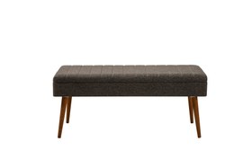 Resim VİNA KUMAŞLI SANDIKLI BENCH, CEVİZ ANTRASİT 