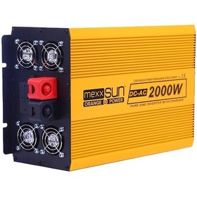 Resim Mexxsun 12V Volt 2000W Watt Tam Sinüs Şarjlı Ekranlı Inverter 