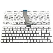 Resim HP Uyumlu 15-AB, 15-AK Notebook Klavyesi - Beyaz TR - B.Enter 
