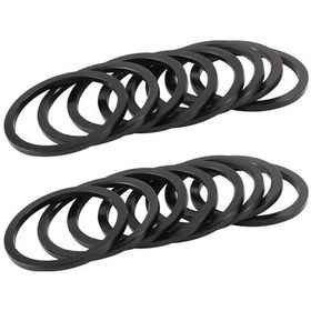Resim Bafang Bbshd Altı Taşıma Aksesuarı İçin 16 Adet 2.5mm Metal Yalıtkan Flanş - Sert Ve Uygun 