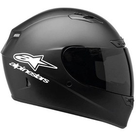 Resim Tek Renk Alpinastar (Alpinastar Helmet Stickers) Kask Sticker Eti 