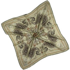 Resim Mim Eşarp - Akmoda Soft Pamuk Eşarp - Bej 90x90 Cm 