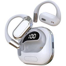 Resim V80 Spor Kablosuz Kulaklık, Mikrofonlu, Led Güç Göstergesi, Hifi Stereo Ses, White Amerika Birleşik Devletleri 