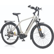Resim Corelli E Lite L - 28 Jant 48 cm Kadro Elektrikli Şehir Bisiklet - Gri 