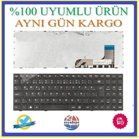 Resim Lenovo Uyumlu Ideapad 80Ud0073Tx Klavye Tuş Takımı Siyah Tr 