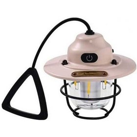 Resim Prestigegoods Retro Asılı Kamp Çadırı Usb Şarj Edilebilir Işık C Bej Bej 