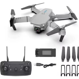 Resim Ozmik E88 Pro Mini Drone Quadcopter Wifi Fpv Drones ile geniş açı Hd 4K kamera yüksekliği RC 
