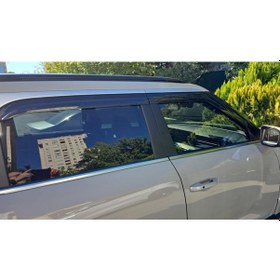 Resim Ssangyong Yeni Actyon - Siyah Pencere Kapı Rüzgarlığı-kore Malı 
