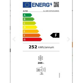 Resim Altus Al 2205 E 205 L Yatay Dondurucu 