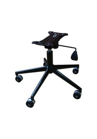 Resim TURA OFİS TEK KOL MEKANİZMA-AMORTİSÖR-SİYAH AYAK-GRAMER TEKER 