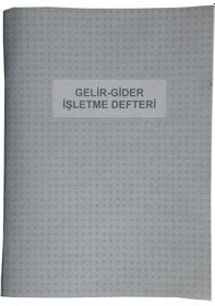 Resim Dilman İşletme Gelir Gider Defteri 48 Yaprak 