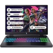 Resim Acer Nitro 16 AN16-42 AMD Ryzen 7 8845HS 16 GB RAM 512 GB SSD RTX4060 FreeDOS 16" Gaming Laptop NH.QSKEY.003 
