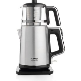 Resim Schafer Teaform Plus Elektrikli Cam Çay Makinesi 