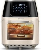 Resim Yasomi Y88 Xxl Bej 1500w 8 Litre Airfryer Oven Fritöz (Yasomi Türkiye Garantili) (Bej) 