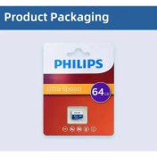 Resim Philips 64 GB Ultra Speed A1 V30 Micro Sd Hafıza Kartı ( 100 Mb/s Hız ) 