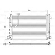 Resim Valeo 814044 Kondenser Mercedes C 