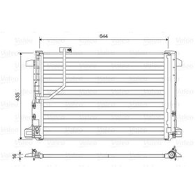 Resim Valeo 814044 Kondenser Mercedes C 