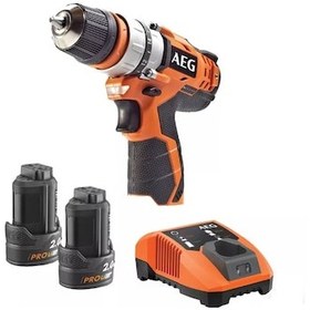 Resim Aeg BBS 12C2 LI-202B 2.0Ah Çift Akülü Vidalama - T4935446693 