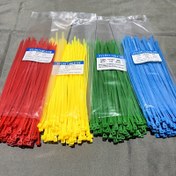 Resim 100 Adet Ağır Hizmet Kablo Zip Bağlantıları - Dayanıklı Plastik Kablo Yönetim Bağlantıları, Yüksek Sıcaklık & Korozyon Dirençli İç Mekan & Dış Mekan Kullanımı için 