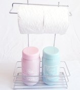 Resim Mutfak Düzenleyici Organizer Havluluk Çay Kahve Standı Krom N1125852 Krom 