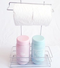 Resim Mutfak Düzenleyici Organizer Havluluk Çay Kahve Standı Krom N1125852 Krom 