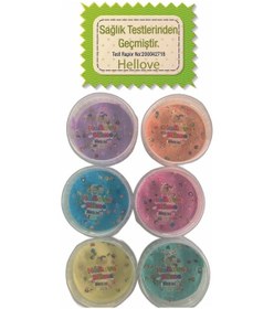 Resim Rengarenk Süslü Slime Hayvan Figürlü Sılaym Ele Yapışmayan Slaym Oyun Hamuru 