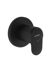 Resim Artema Root A4273036 Round Ankastre Stop Valf Sıva Üstü Grubu Mat Siyah 
