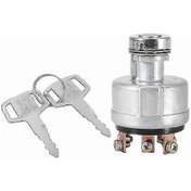 Resim Neiman Traktör Kontak Anahtarı Başlatma Düğmesi, 6 Terminal Kablo Kelepçesi, Sk200-3 Sk200-5 Huiliang İçin 2 Anahtar 