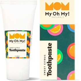 Resim My Oh My-Sweet Citrus | Organik Tatlı Portakal Uçucu Yağlı Florürlü Çocuk Diş Macunu 