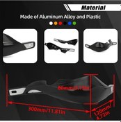 Resim Chuangyinshop Orange Jfg Racıng Dirt Bike Elcikleri 7/8" 1-1/8" Çapında Motor Bisikletleri İçin 