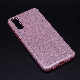 Resim Elfia Huawei P20 ile Uyumlu Silikon Parlak Simli İnce Kılıf, Rose Gold 