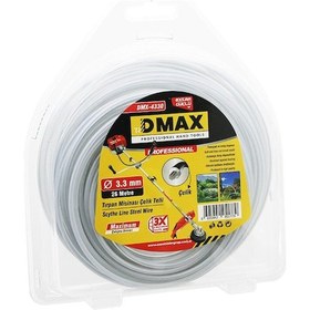 Resim Çelik Telli Yuvarlak 3.3mm X 26mt Çim Biçme Tırpan Misinası 5306 