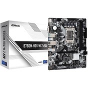 Resim Asrock B760M-HDV/M.2 D4 Intel B760 5333 MHz (OC) DDR4 Soket 1700 mATX Anakart 