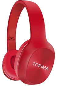 Resim Torima E750bt Bluetooth Kablosuz Stereo Kulaklık- Kırmızı 