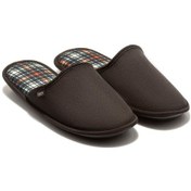 Resim Twıgy Tw Ekose Erkek Ev Terlik Turuncu/mavi 41/46 Siyah 