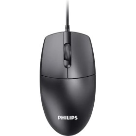 Resim Philips Philips SPK7247 USB Kablolu 1200DPI 3 Tuşlu Optik Mouse Siyah 