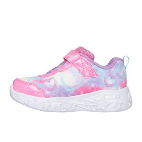 Resim Skechers Unicorn Charmer Lil Heart Sparkles Kız Çocuk Pembe Günlük Ayakkabı 