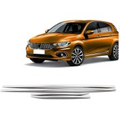 Resim Nova Krom Fiat Egea Hb Krom Yan Kapı Çıtası 4 Prç. 2015 Üzeri 