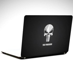 Resim The Punisher Laptop Sticker 10 İnch (25X19CM) 