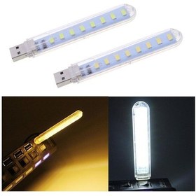 Resim Taşınabilir Usb Led Işık Mini Flash Usb Stick Light 8 Led Sarı N11.3857 
